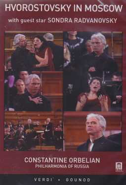 Dmitri Hvorostovsky / Hvorostovsky in Moscow DVD