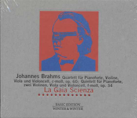 Johannes Brahms / Piano Quartet no. 3 / Piano Quintet op. 34 / La Gaia Scienza