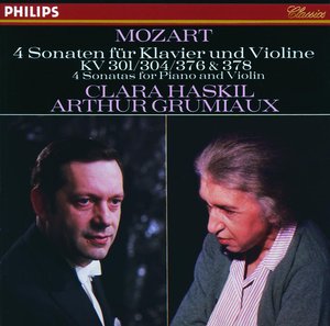 W.A. Mozart / Violin Sonatas KV 301, 304, 376, 378 // Arthur Grumiaux / Clara Haskil