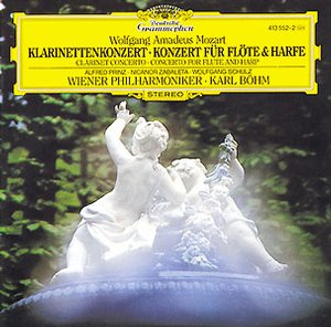 W.A. Mozart / Concertos for Clarinet, Harp & Flute // Wolfgang Schulz / Nicanor Zabaleta / Alfred Prinz / Wiener Philharmoniker / Karl Böhm