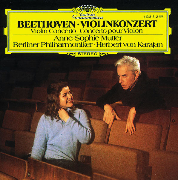 Ludwig van Beethoven / Violin Concerto // Anne-Sophie Mutter / Berliner Phliharmoniker / Herbert von Karajan