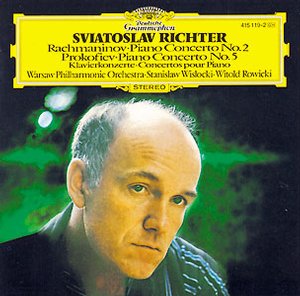 Sergei Rachmaninov / Piano Concerto No. 2 / Sergei Prokofiev / Piano Concerto No. 5 / Sviatoslav Richter / Warsaw Philharmonic Orchestra / Witold Rowicki
