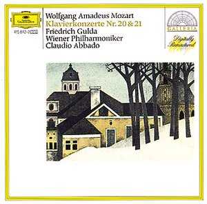 W.A. Mozart / Piano Concertos 20 & 21 / Friedrich Gulda / Wiener Philharmoniker / Claudio Abbado