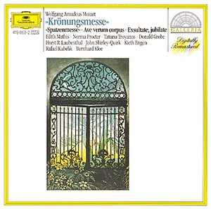 W.A. Mozart / Coronation Mass / Spatzemesse / Exsultate, jubilate / Edith Mathis / Norma Procter / Donald Grobe / John Shirley-Quirk / Rafael Kubelik