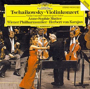 Pyotr Tchaikovsky / Violin Concerto // Anne-Sophie Mutter / Wiener Philharmoniker / Herbert von Karajan