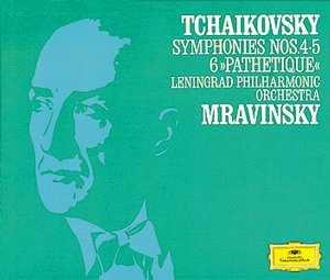 Pyotr Tchaikovsky / Symphonies 4, 5 & 6 / Leningrad Philharmonic Orchestra / Evgeny Mravinsky 2CD