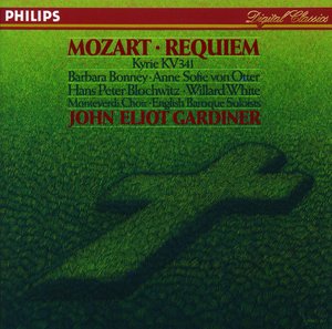 W.A. Mozart / Requiem // Barbara Bonney / Anne Sofie von Otter / Monteverdi Choir / English Baroque Soloists / John Eliot Gardiner
