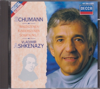 Robert Schumann / Waldszenen / Kinderszenen / Piano Sonata no. 1 / KÄYTETTY CD // Vladimir Ashkenazy