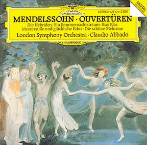 Felix Mendelssohn / Overtures / London Symphony Orchestra / Claudio Abbado