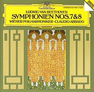 Ludwig van Beethoven / Symphonies 7 & 8 / Wiener Philharmoniker / Claudio Abbado