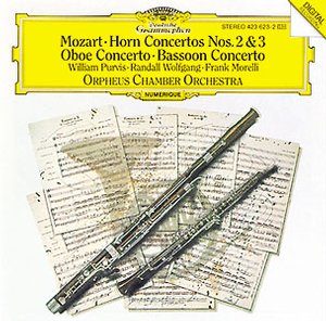 W.A. Mozart / Concertos for horn, oboe & bassoon