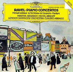 Maurice Ravel / Piano Concertos ym. / Martha Argerich / Michel Béroff / London Symphony Orchestra / Claudio Abbado
