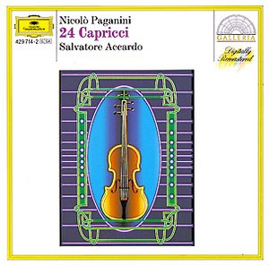 Nicolò Paganini / 24 Capricci / Salvatore Accardo
