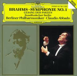 Johannes Brahms / Symphony no. 1 / Gesang der Parzen / Berliner Philharmoniker / Claudio Abbado