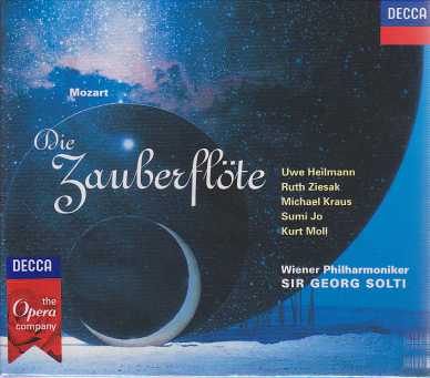 W.A. Mozart / Die Zauberflöte // Kurt Moll / Uwe Heilmann / Wiener Philharmoniker / Sir Georg Solti