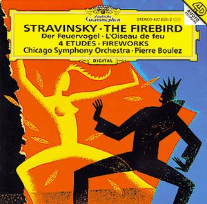 Igor Stravinsky / The Firebird / 4 Etudes / Fireworks / Chicago Symphony Orchestra / Pierre Boulez