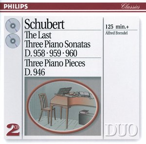 Franz Schubert / Piano Sonatas (Late) / 3 Piano Pieces / Alfred Brendel