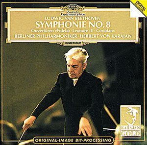 Ludwig van Beethoven / Symphony No. 8 / Berliner Philharmoniker / Herbert von Karajan
