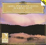 Jean Sibelius / Finlandia / Valse Triste / Edvard Grieg / Peer Gynt Suites / Holberg Suite / Herbert von Karajan