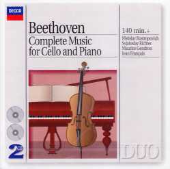 Ludwig van Beethoven / Complete Music for Cello and Piano // Mstislav Rostropovich / Svjatoslav Richter