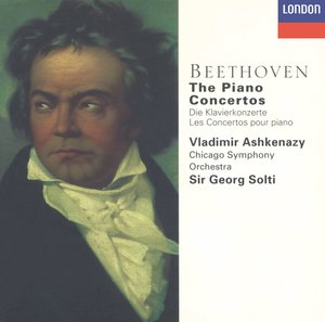 Ludwig van Beethoven / Piano Concertos (Complete) / Vladimir Ashkenazy / Chicago Symphony Orchestra / Sir Georg Solti 3CD