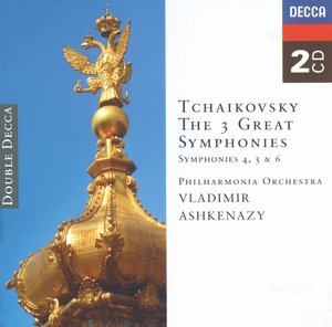Pyotr Tchaikovsky / Symphonies 4-6 / Philharmonia Orchestra / Vladimir Ashkenazy 2CD