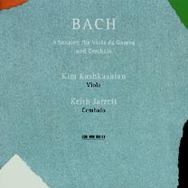 J.S. Bach / Sonatas for Viola da Gamba and Harpsichord // Kim Kashkashian / Keith Jarrett