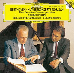 Ludwig van Beethoven / Piano Concertos 3 & 4 / Maurizio Pollini / Berliner Philharmoniker / Claudio Abbado