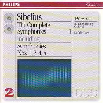 Jean Sibelius / Symphonies 1-4 // Boston Symphony Orchestra / Sir Colin Davis