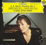 J.S. Bach / Partita No. 1 / English Suite No. 3 / French Suite No. 2 // Maria Joao Pires