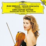 Jean Sibelius / Violin Concerto / Serenades / Humoreske // Anne-Sophie Mutter / Staatskapelle Dresden / André Previn