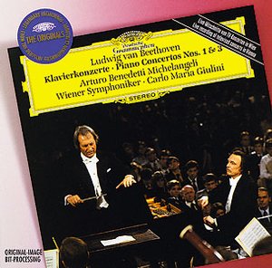Ludwig van Beethoven / Piano Concertos 1 & 3 // Arturo Benedetti Michelangeli / Wiener Symphoniker / Carlo Maria Giulini