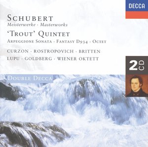 Franz Schubert / Trout Quintet // Mstislav Rostropovich / Benjamin Britten / Clifford Curzon