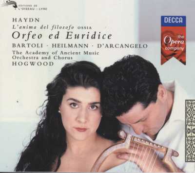 Joseph Haydn / Orfeo ed Euridice / Cecilia Bartoli / Uwe Heilmann / The Academy of Ancient Music / Christopher Hogwood