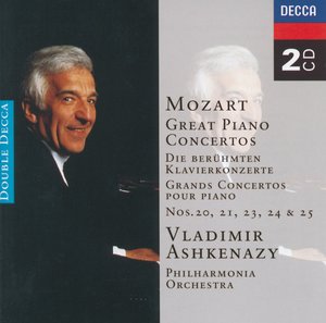 W.A. Mozart / Great Piano Concertos / Vladimir Ashkenazy / Philharmonia Orchestra