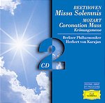 Ludwig van Beethoven / Missa Solemnis / W.A. Mozart / Coronation Mass / Berliner Philharmoniker / Herbert von Karajan