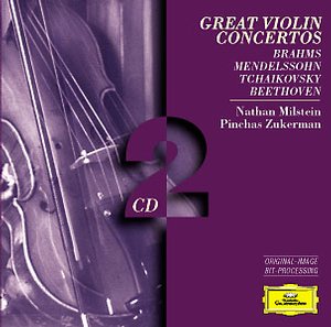 Great Violin Concertos / Brahms / Beethoven / Tchaikovsky / Mendelssohn 2CD