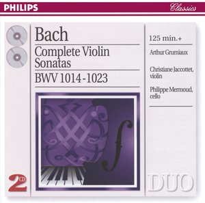 J.S. Bach / Sonatas for Violin and Harpsichord (Complete) // Arthur Grumiaux / Christine Jaccottet / Philippe Mermoud