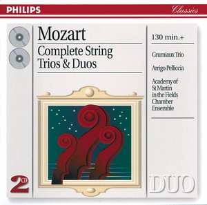 W.A. Mozart / Complete String Trios & Duos // Grumiaux Trio / Arthur Grumiaux / Arrigo Pelliccia