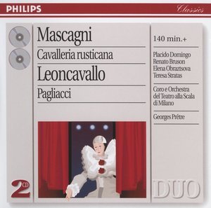 Pietro Mascagni / Cavalleria Rusticana / Elena Obraztsova / Plácido Domingo / Orchestra e Coro del Teatro alla Scala / Georges Prêtre 2CD