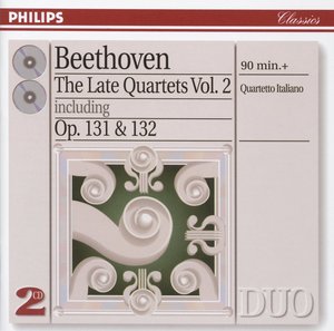 Ludwig van Beethoven / String Quartets (Late) vol. 2 // Quartetto Italiano
