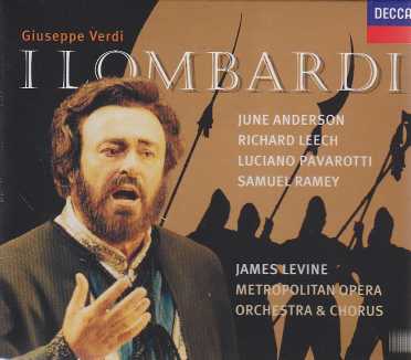 Giuseppe Verdi / I Lombardi / June Anderson / Richard Leech / Metsopolitan OPera Orchestra & Chorus / James Levine