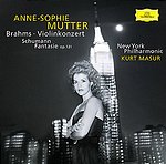 Johannes Brahms / Violin Concerto / Robert Schumann / Fantasy Op. 131 / Anne-Sophie Mutter / New York Philharmonic / Kurt Masur