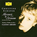 W.A. Mozart / Arias / Richard Strauss / Orchestral Songs / Christine Schäfer / Berliner Philharmoniker / Claudio Abbado