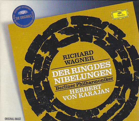 Richard Wagner / Der Ring des Nibelungen (Das Rheingold / Die Walküre / Siegfried / Götterdämmerung) / Berliner Philharmoniker / Herbert von Karajan