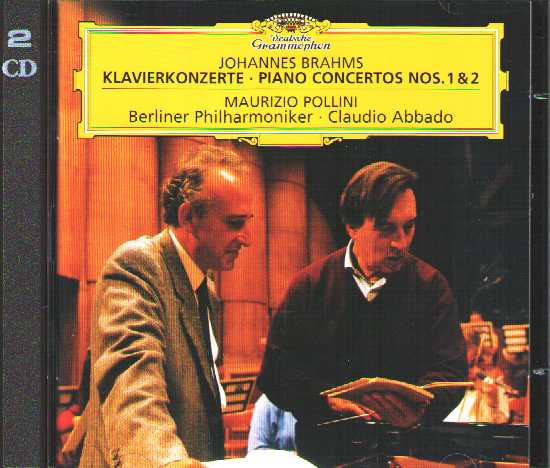 Johannes Brahms / Piano Concertos 1 & 2 / Maurizio Pollini / BPO / Claudio Abbado