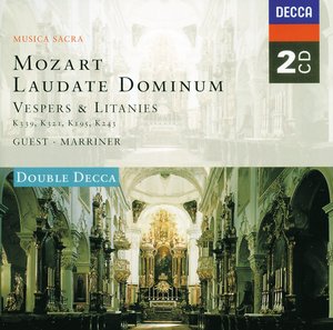 W.A. Mozart / Laudate Dominum etc. / Choir of St. John's College Cambridge / Schola Cantorum of Oxford