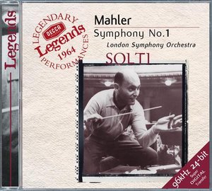 Gustav Mahler / Symphony No. 1 / London Symphony Orchestra / Sir Georg Solti