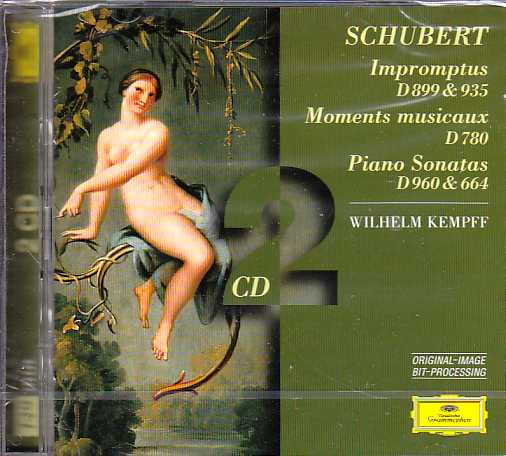 Franz Schubert / Piano Sonatas D 960, 664 / Impromptus etc. / Wilhelm Kempff 2CD