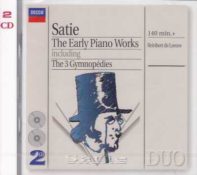 Erik Satie / Early Piano Works // Reinbert de Leeuw